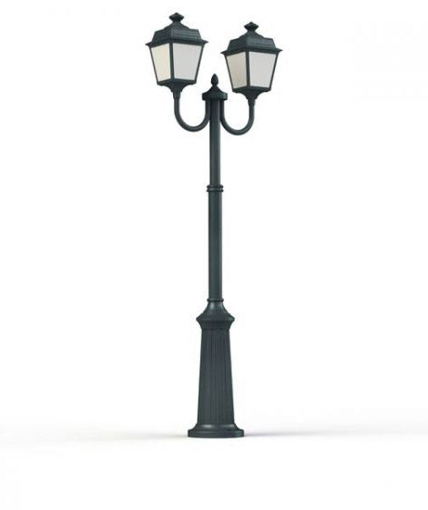 Roger Pradier Place Des Vosges 1 Tradition Post Light
