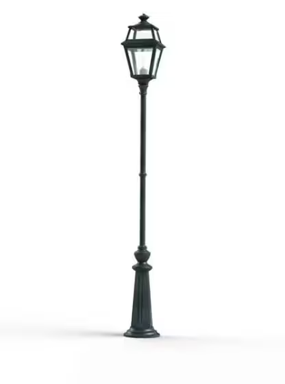 Place Des Vosges 2 Model 8 Large Clear Glass Lamp Post
