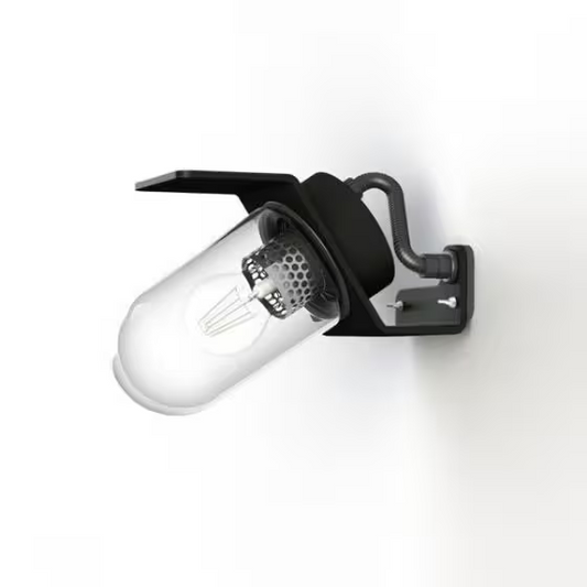 Sherlock Clear Glass Wall Light