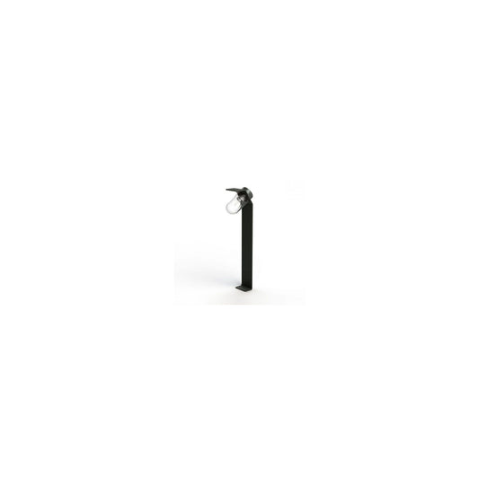 Sherlock Clear Glass Bollard with Extruded Aluminium Profile