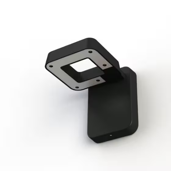 Square Satin Multi-Position 4500K LED Wall Light