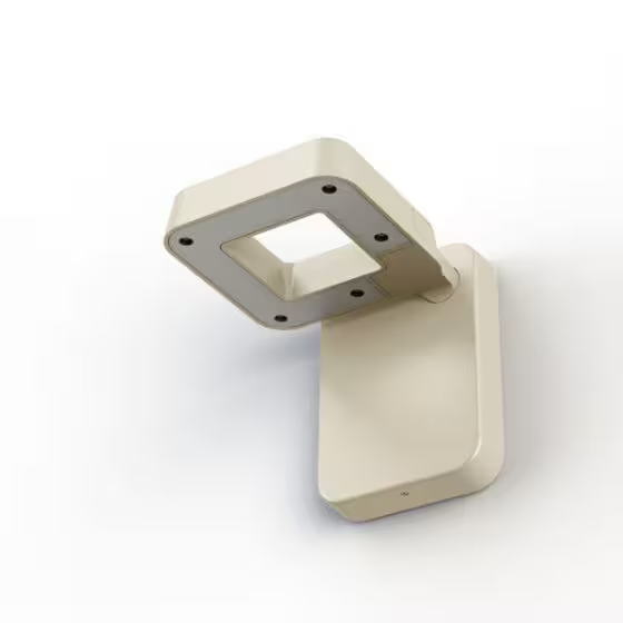 Square Satin Multi-Position 4500K LED Wall Light