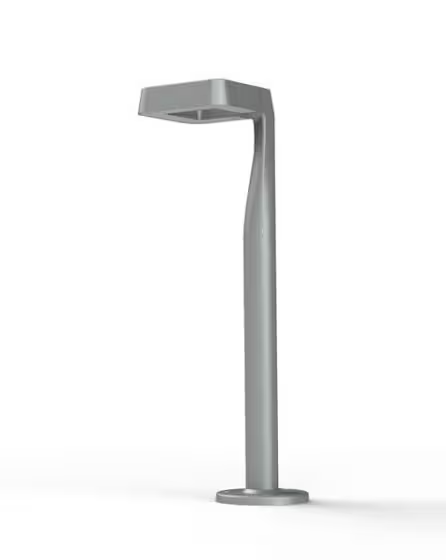Square Model 2 4000K Built-in LED Bollard