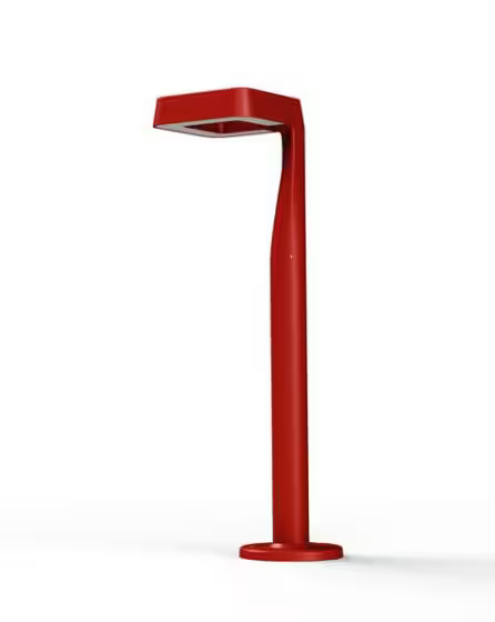 Square Model 2 4000K Built-in LED Bollard