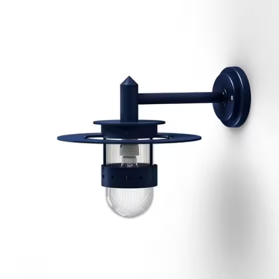 Kent Clear Prismatic Glass Wall Light