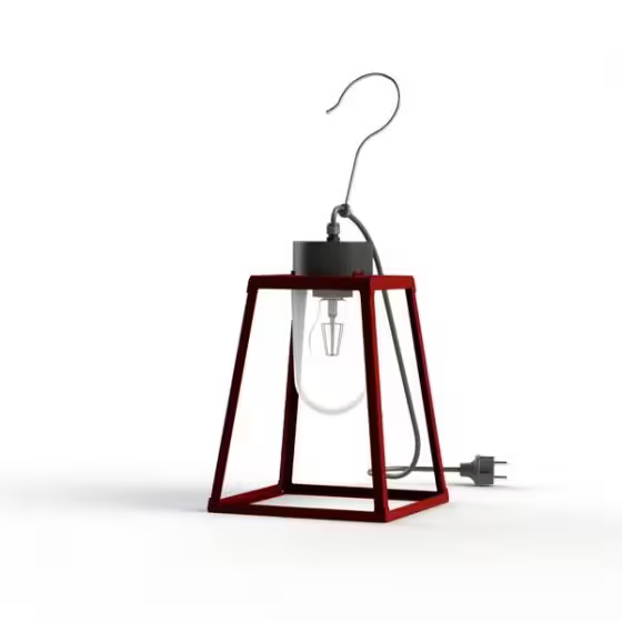 Lampiok Model 1 Portable Clear Glass Lantern