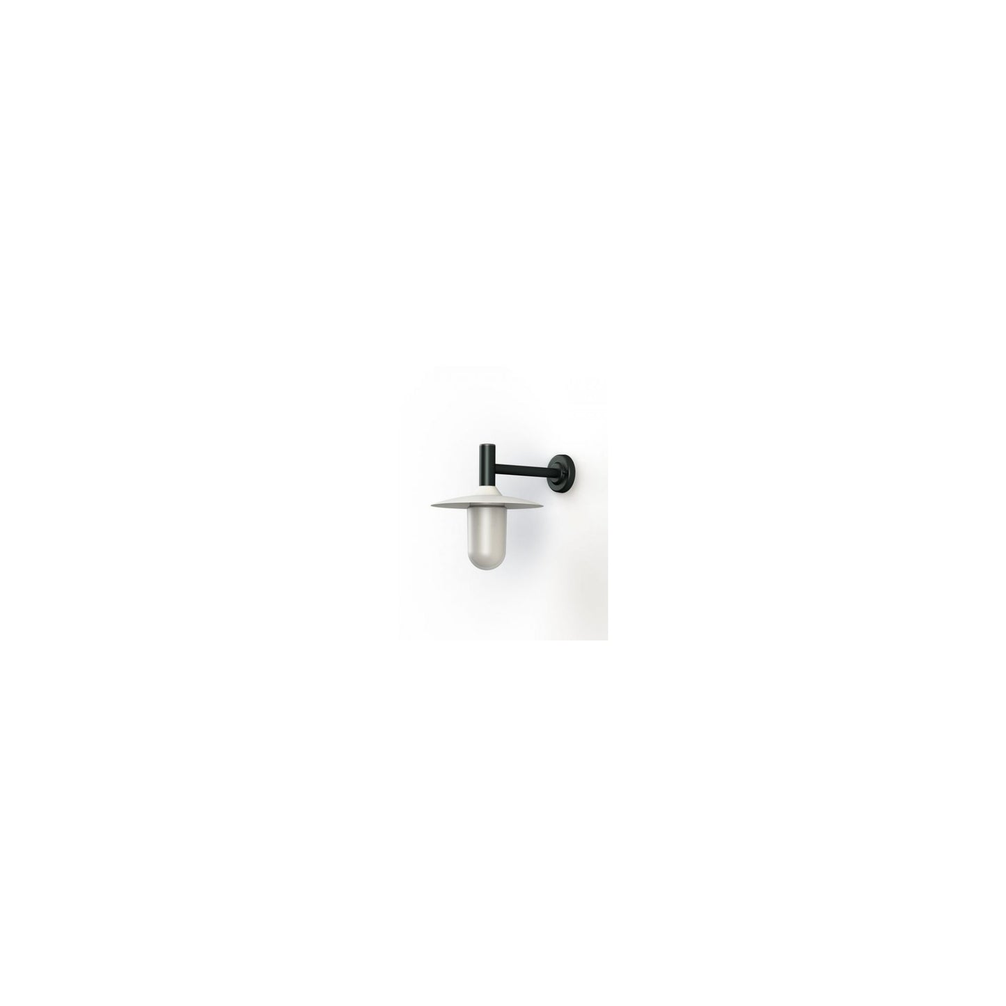 Montana Model 2 Opal Glass & Copper Shade Wall Light with Cast Aluminium Bracket