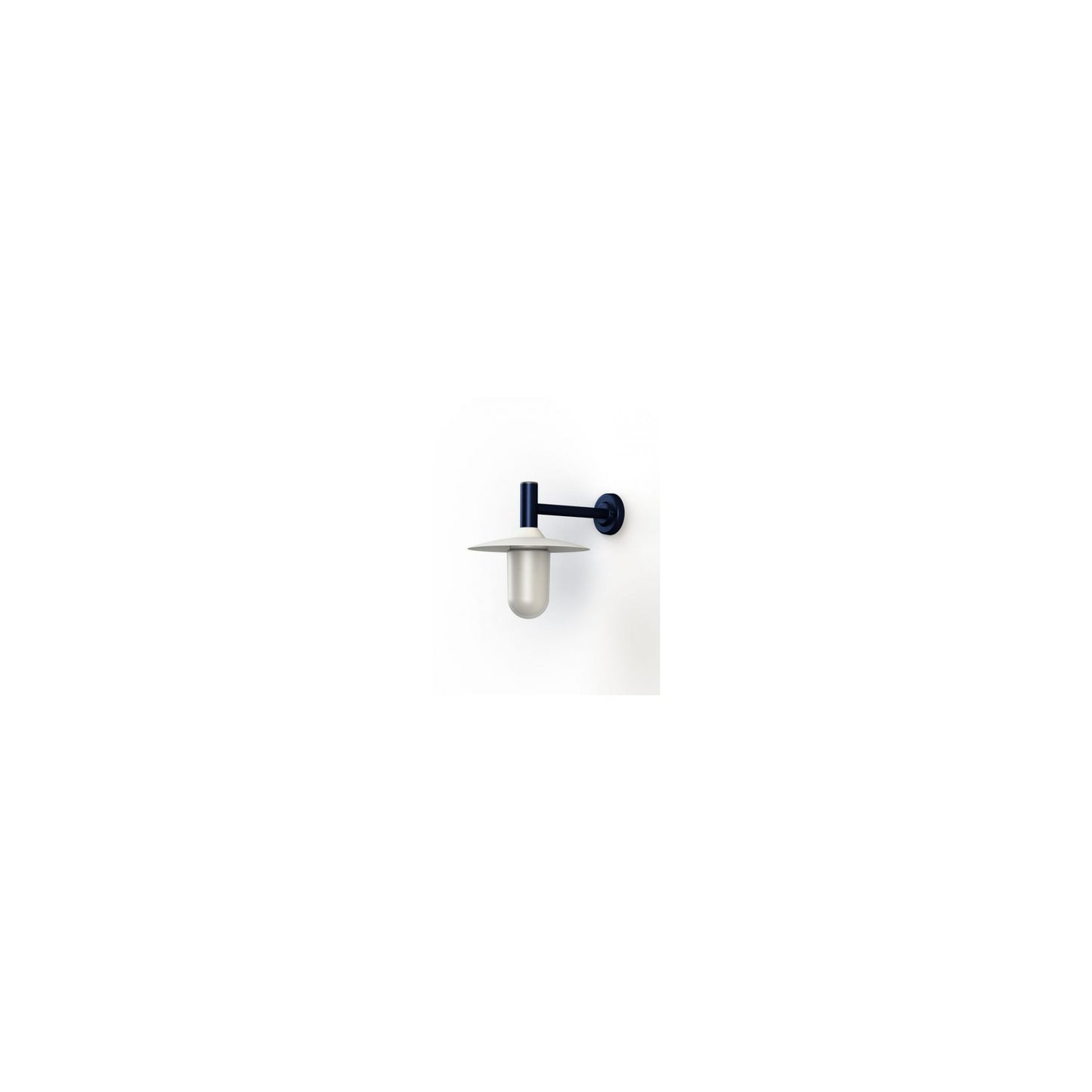 Montana Model 2 Opal Glass & Copper Shade Wall Light with Cast Aluminium Bracket