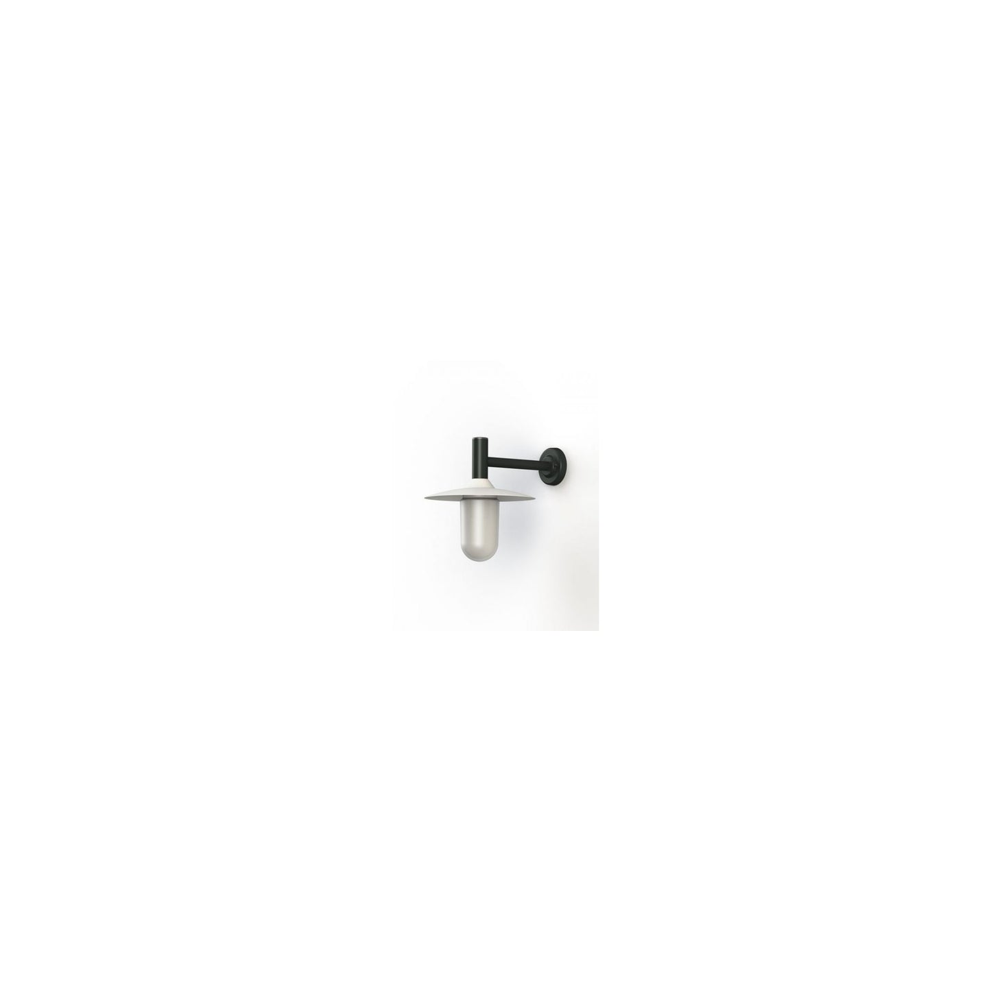 Montana Model 2 Opal Glass & Copper Shade Wall Light with Cast Aluminium Bracket