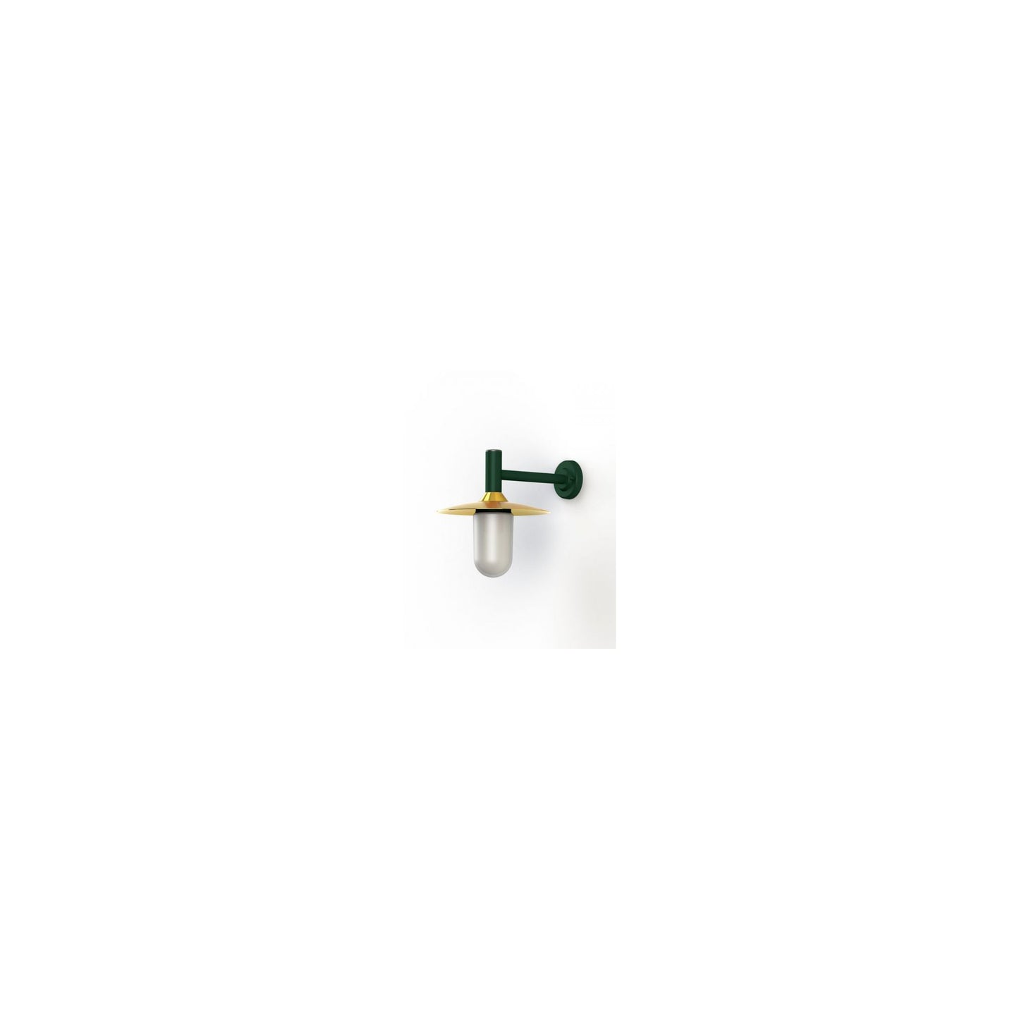 Montana Model 3 Opal Glass & Copper Shade Wall Light with Cast Aluminium Bracket