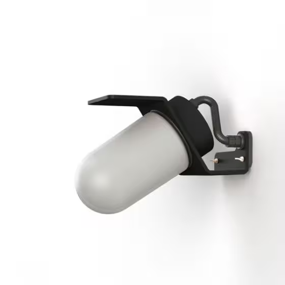 Sherlock Frosted Glass Wall Light