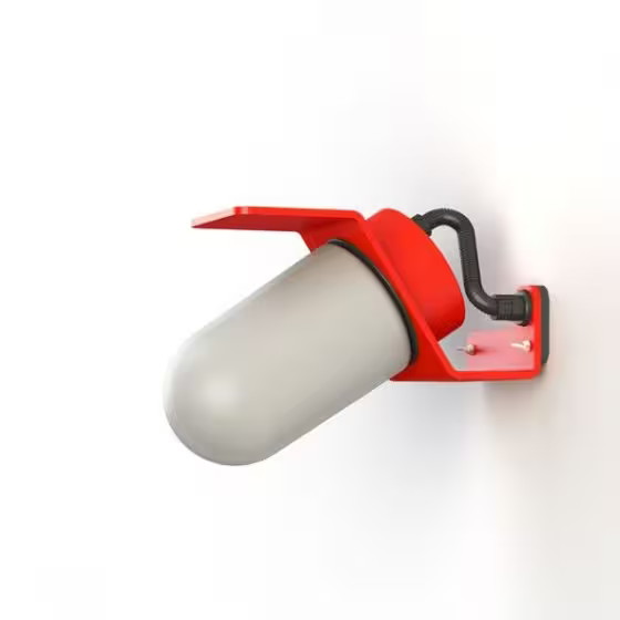Sherlock Frosted Glass Wall Light
