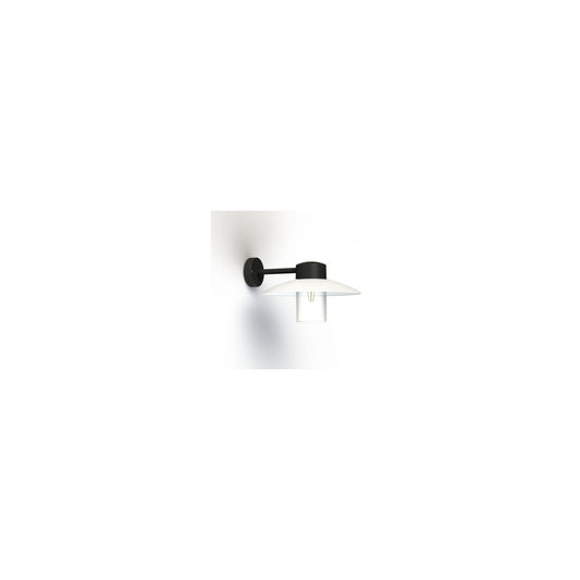 Aubanne Clear Glass Wall Bracket with Flexible Polycarbonate Reflector