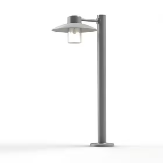 Aubanne Model 3 Clear Glass Bollard