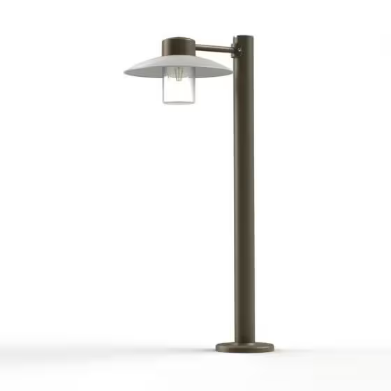 Aubanne Model 3 Clear Glass Bollard