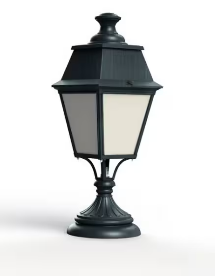 Avenue 4 Model 6 Opal Glass Glass Padestal