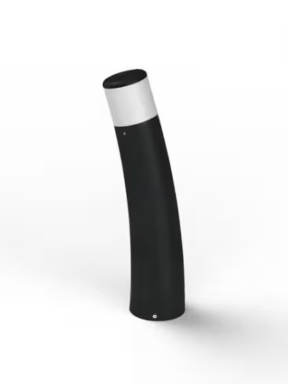 Bamboo Large Opal Glass Bollard