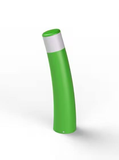 Bamboo Large Opal Glass Bollard