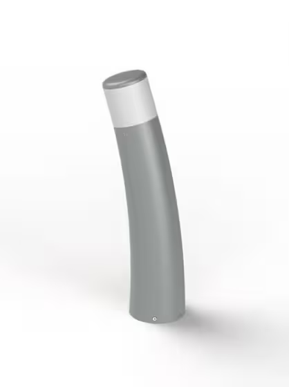 Bamboo Large Opal Glass Bollard