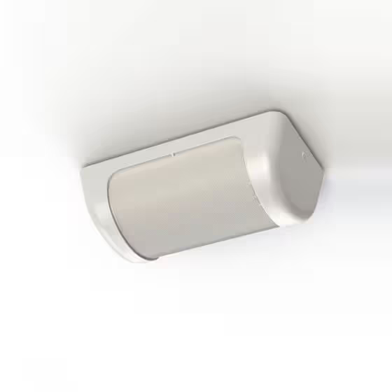 Loko Striped Frosted Glass Ceiling/Wall Light