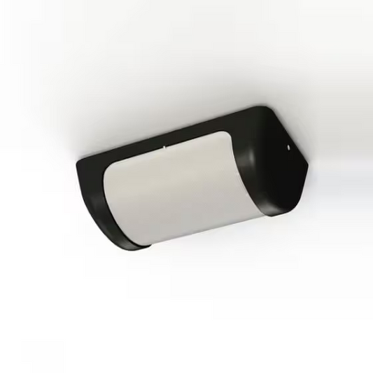 Loko Striped Frosted Glass Ceiling/Wall Light