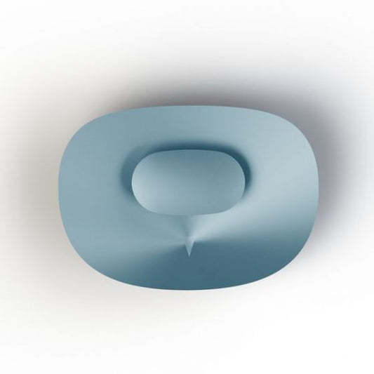 Selene Large Opal Glass 4000K Built-in LED Wall Light