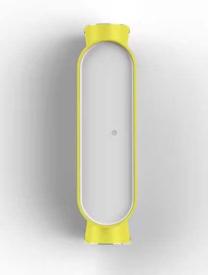 Ibuk White Front LED Up & Down Light