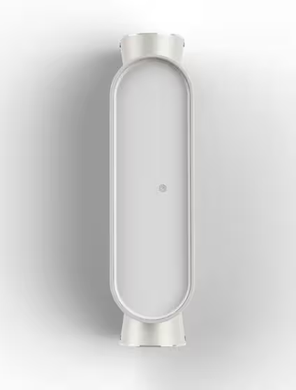 Ibuk White Front LED Up & Down Light
