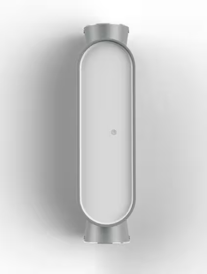 Ibuk White Front LED Up & Down Light