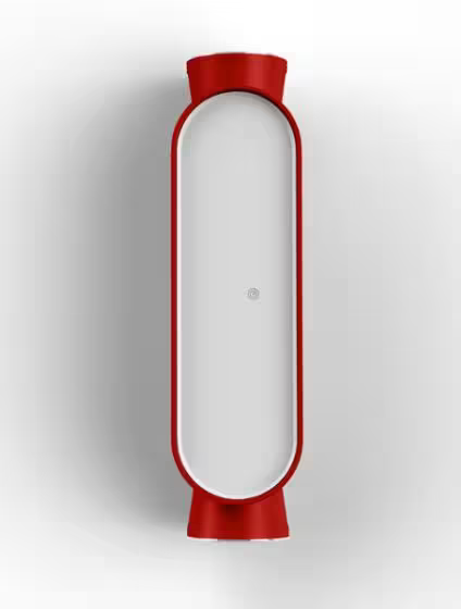Ibuk White Front LED Up & Down Light