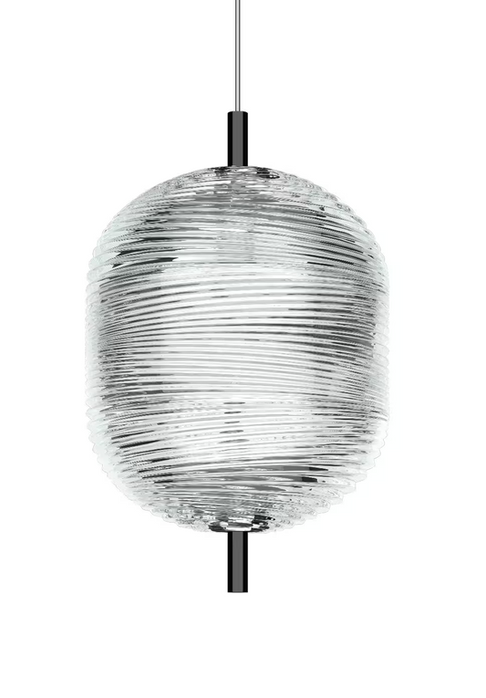 Jefferson Small Clear Glass LED Pendant