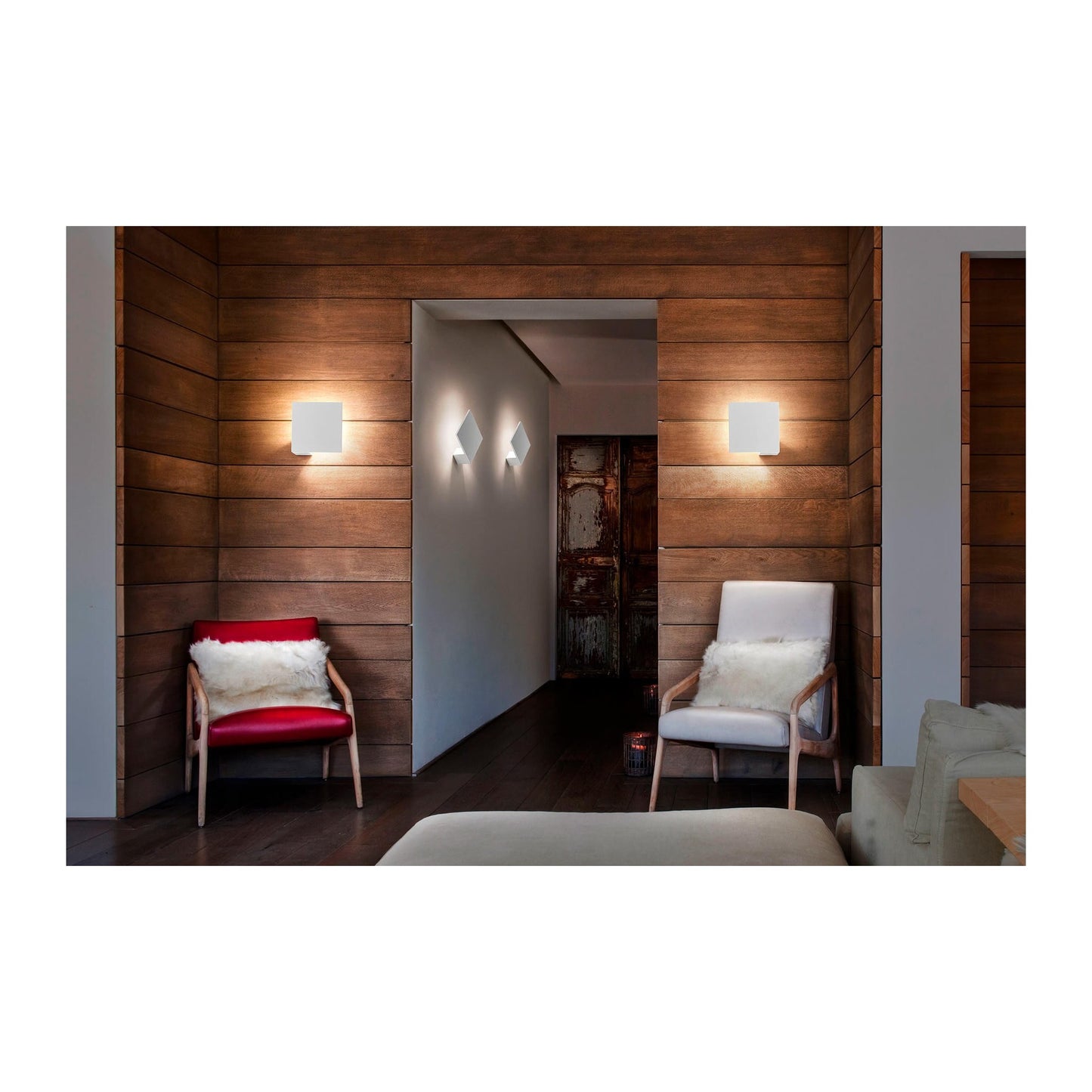Puzzle Single Square 2700K LED Wall Light