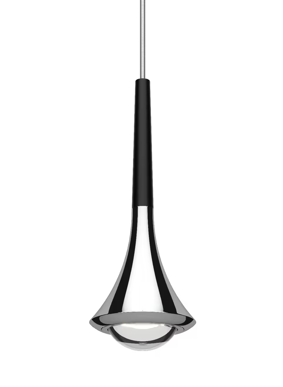 Rain Chrome 3000K LED Pendant
