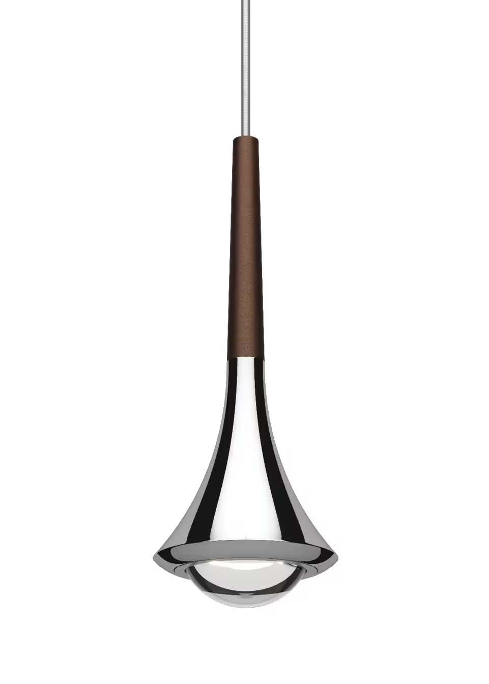 Rain Chrome 3000K LED Pendant