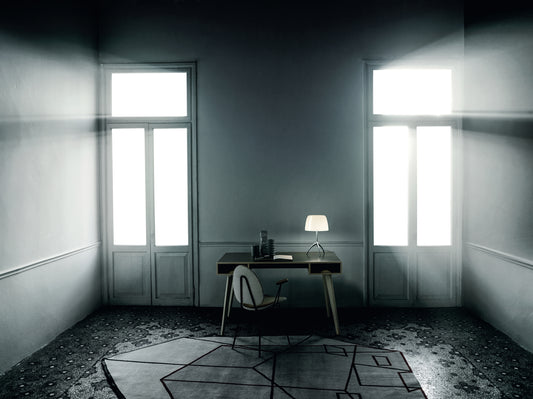Lumiere Piccola On/Off Black Chrome Table Lamp