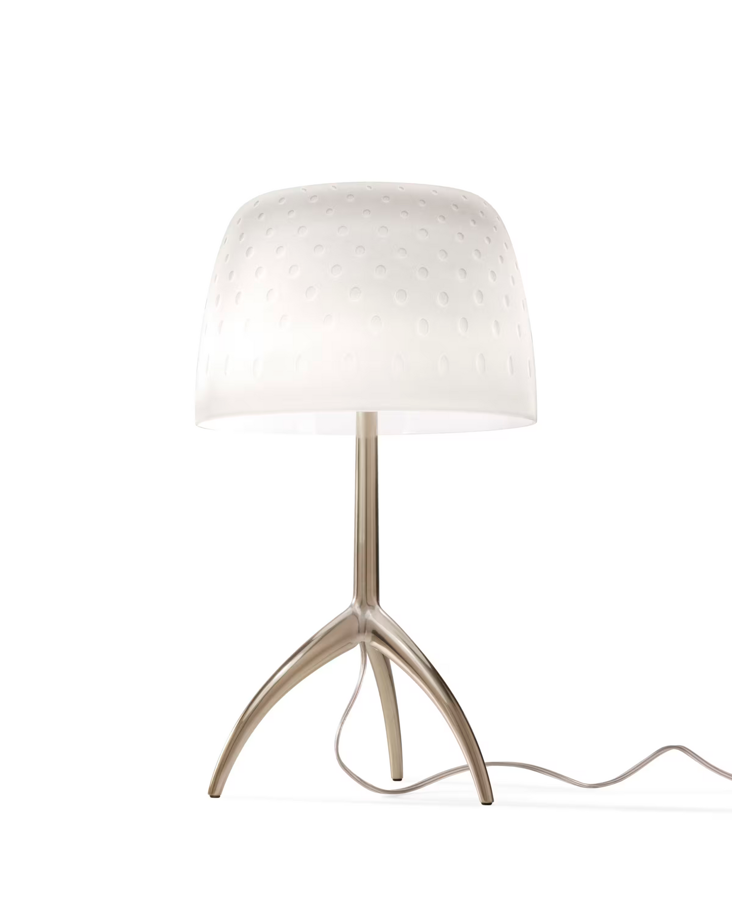 Lumiere 30th Grande On/Off Champagne Table Lamp