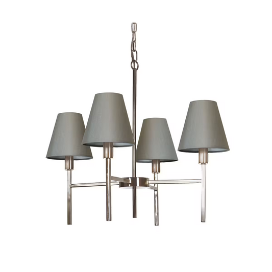 Lucerne 4-Light Chandelier Brushed Nickel