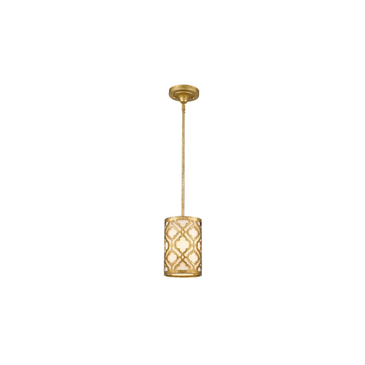 Arabella 1-Light Duo-Mount Mini Pendant Distressed Gold