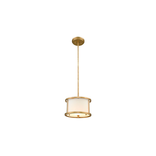 Lemuria 1-Light Duo-Mount Mini Pendant Distressed Gold