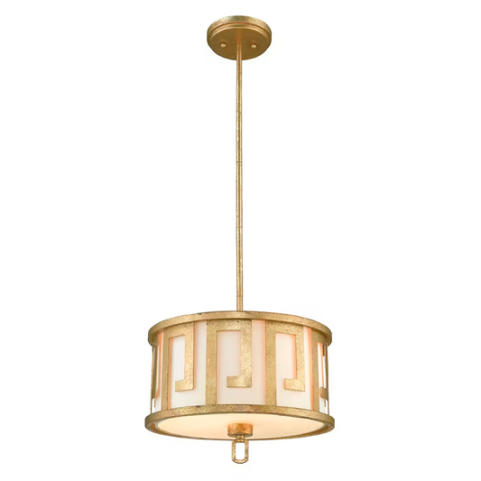 Lemuria 2-Light Duo-Mount Medium Pendant Distressed Gold