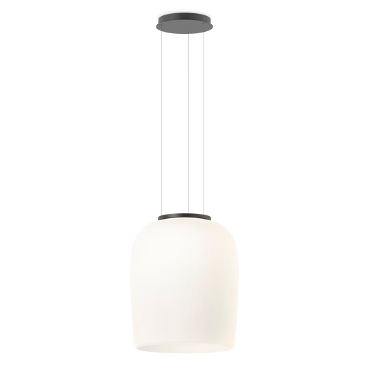Ghost 4987 LED Pendant Black with Opal Glass Diffuser