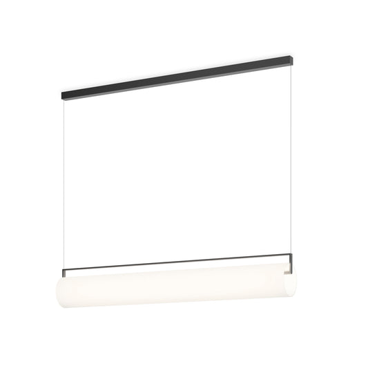 Kontur 6476 LED Pendant Black with Opal Triplex Shade