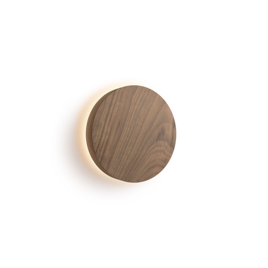 Dots 4675 LED Wall Light with Natural Wood Body