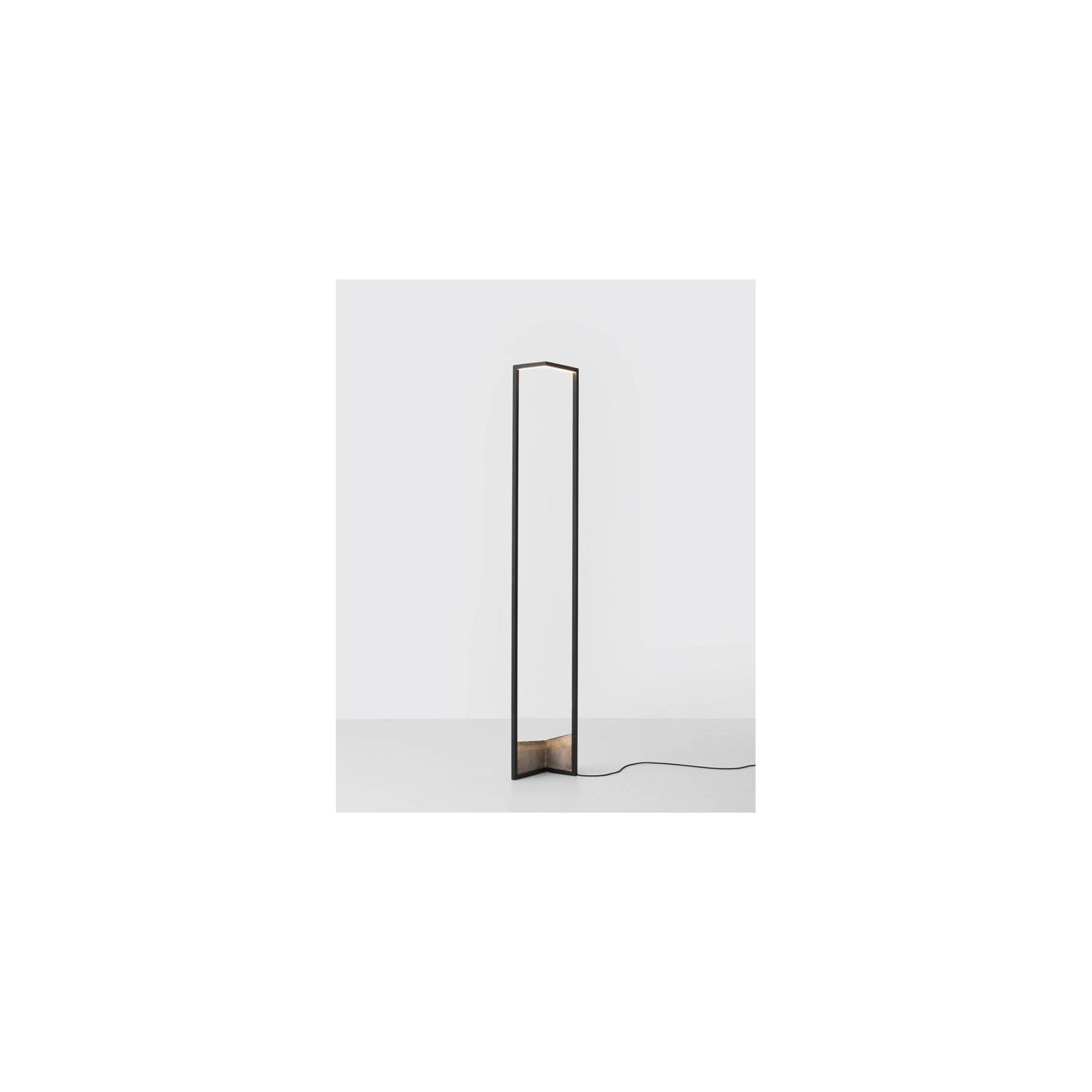 Foundry Black Floor Lamp