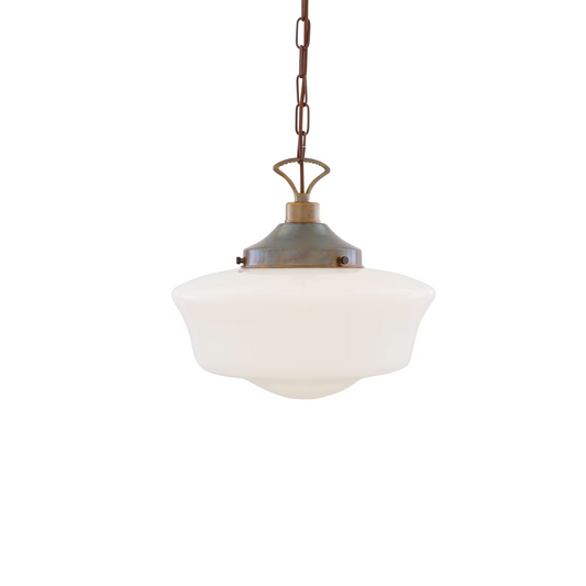 1920's 35cm Schoolhouse Pendant