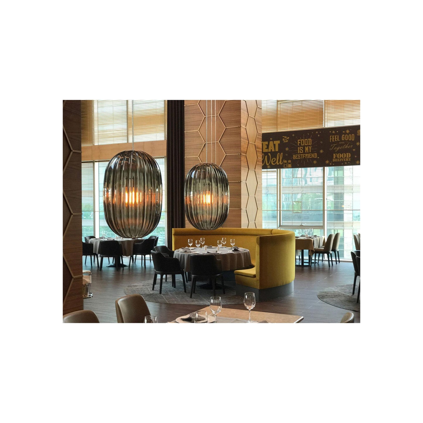 Plass Media Quadrupla Pendant