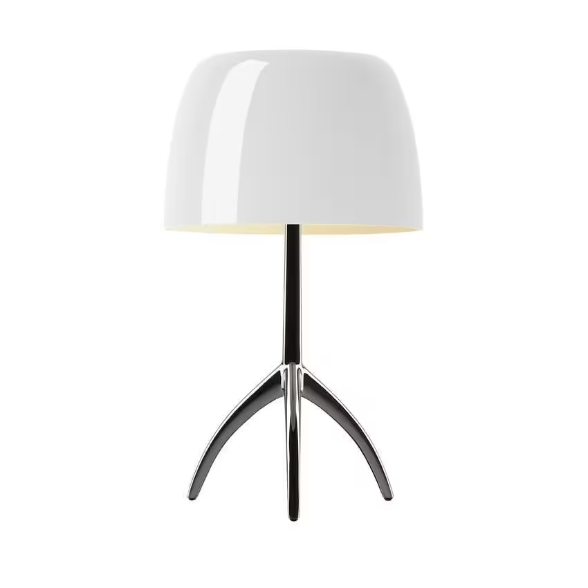 Lumiere Piccola Table Lamp Black Chrome