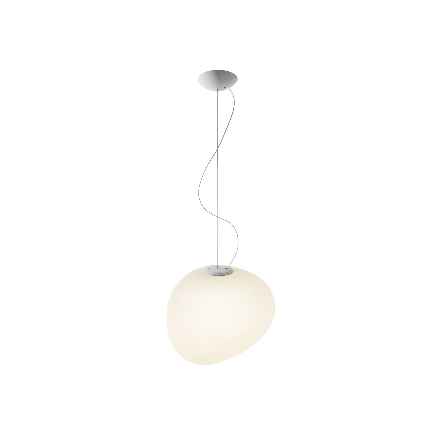 Gregg Grande LED Dimmable Pendant White