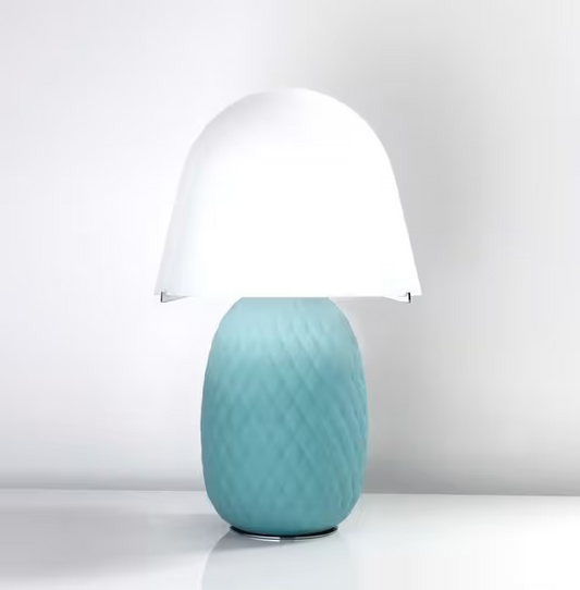 Pineapple Table Lamp with Rhombus Texture Shape