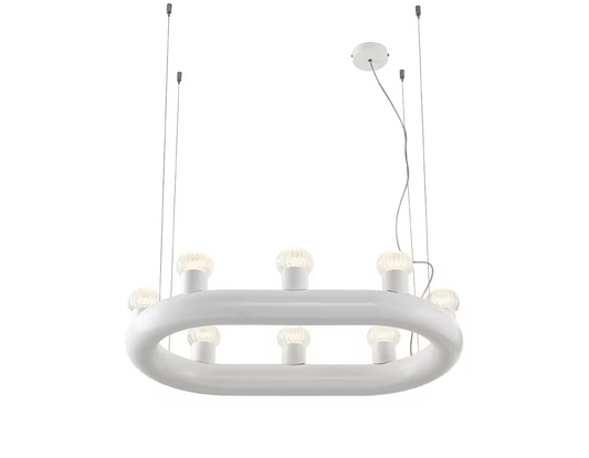 Kingdom 8-Light Oval Pendant